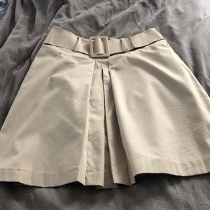 Belted skirt